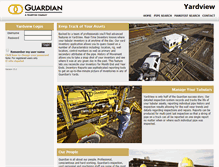 Tablet Screenshot of guardianweb.shawcor.com